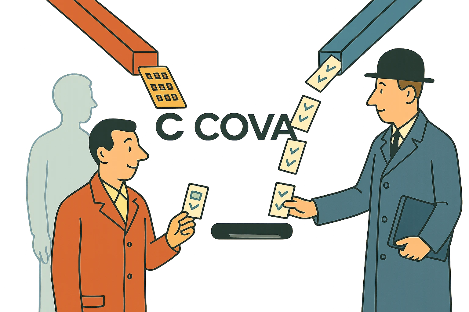 Cova: Delivered through the same intake your loyalty vendor uses.