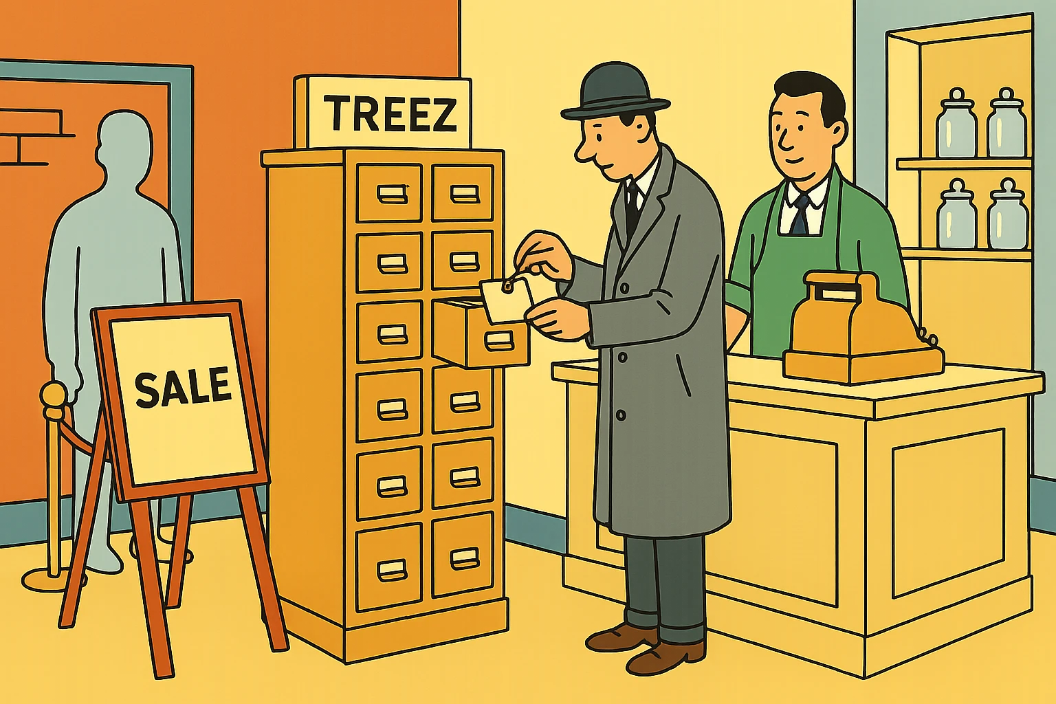 Treez: Filed as a customer, tagged for the next promotion.