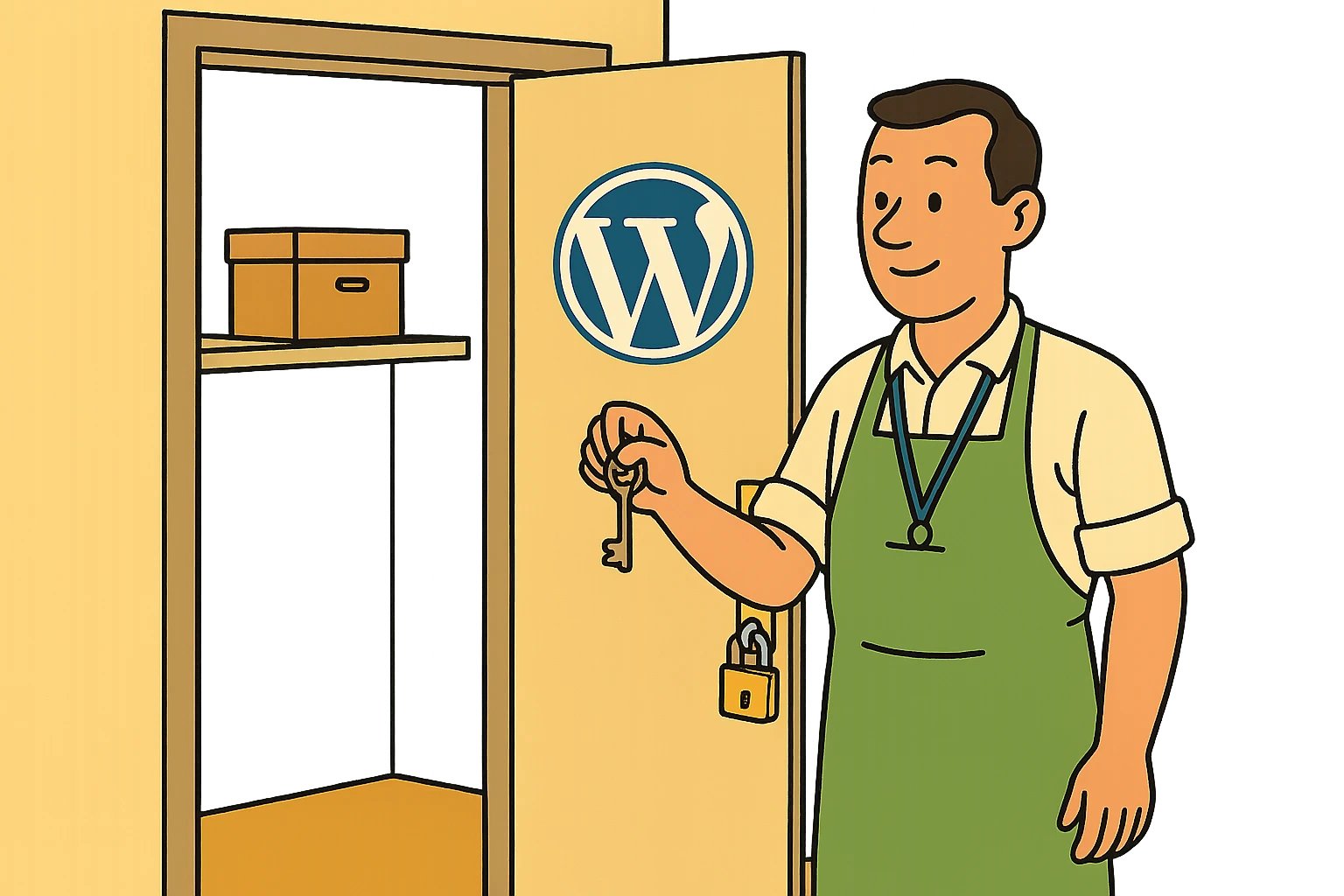 WordPress plugin: Behind your own door, on your own domain. Nothing leaves for a third-party dashboard.
